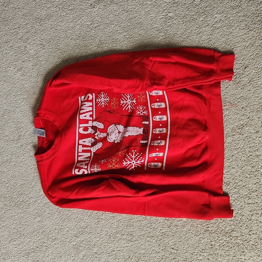 Sold - Santa Claws (White Claw) Ugly Christmas Sweater